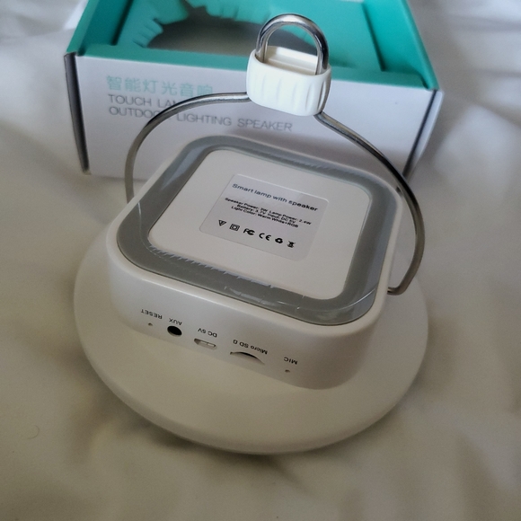 Bluetooth Portable Mountable Speaker w/FM Radio, TF Card, Mic, and LED Light - Picture 4 of 4